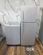 Lg double door refrigerator & Samsung daimond drum washing machine*/*