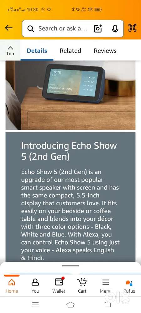 Echo show 5
