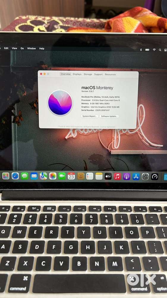 Apple mac book pro 2013