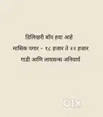 Wanted Delivery Boy - kharadi