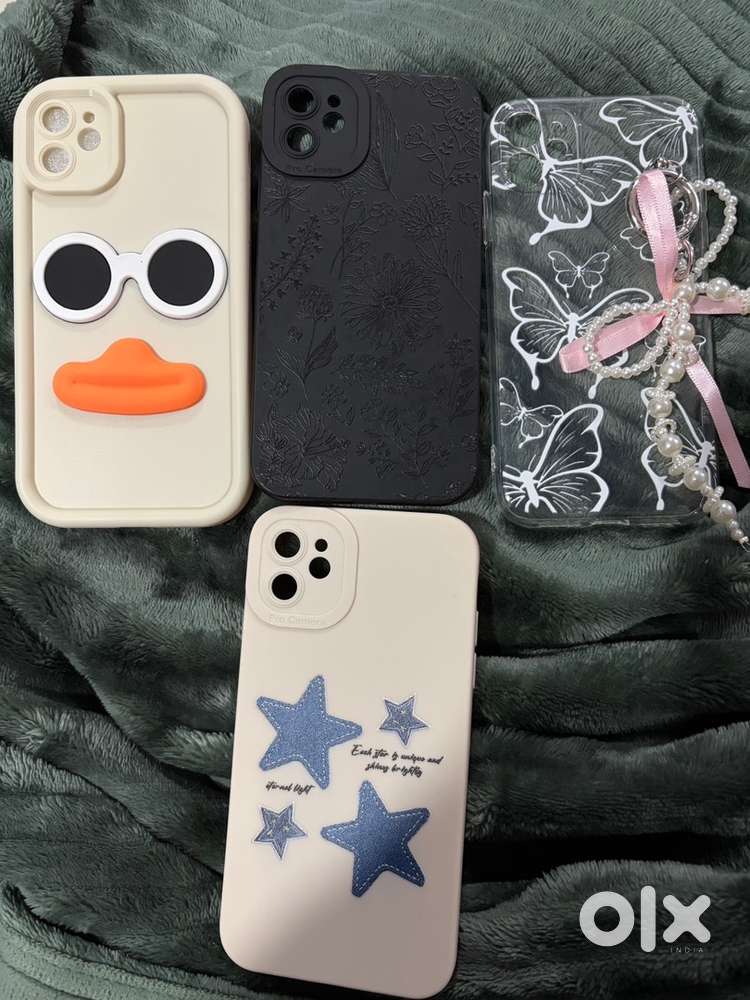 Brand new unused iphone 11 phone back cases and original iphone cable