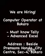 Tally MIS computer operator