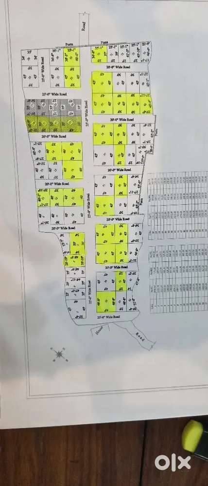 Plots are available in 25 feet road with all facilities