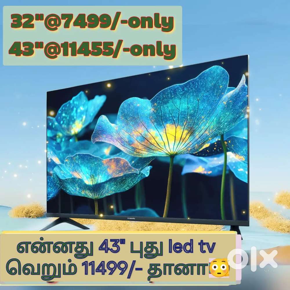 43 inch smart Android led tv @11444 call now now