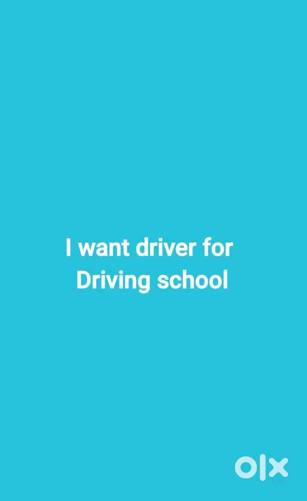 Driver for driving school