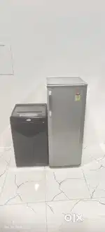 Samsung 210ltrs single door and whirlpool 6.5kg top load with bill