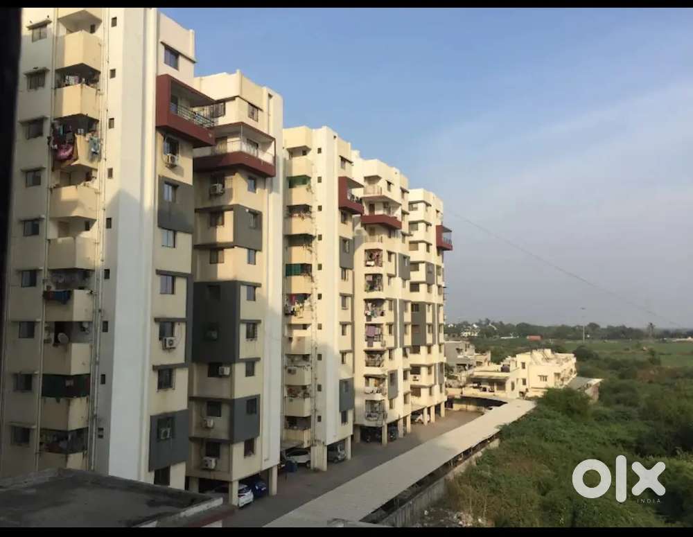 Vastu based 2BHK flat with new color, grills with semi furnished