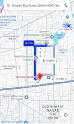 Shop plot near to industrial area Bhiwani