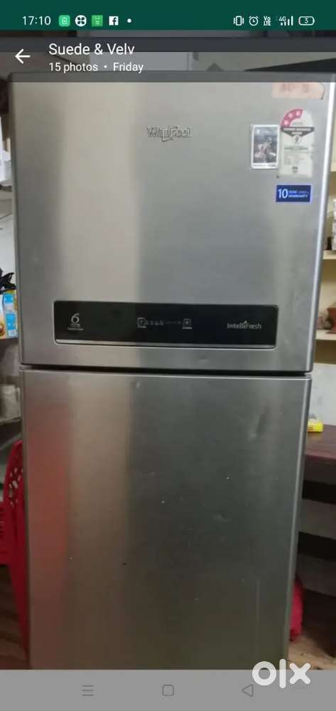 Whirlpool Double Door Refrigerator 360 Litres 3  .