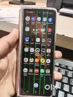 Samsung fold 2 Bahar wali screen per line