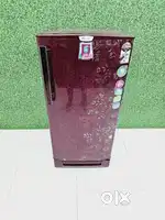 Godrej single door flower design refrigerator with 1 year warrenty