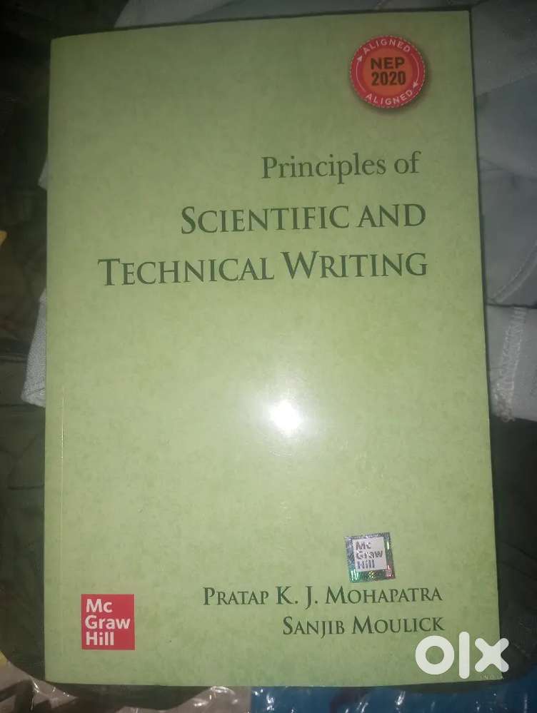 Principal of scientific and technical writing by pratap k.j. Mohapatra
