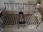 Classy  Wrought  Iron  chair and two - seater  sofa set for  sale.