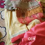Two pacs 44 size chaniyacholi n gharara set