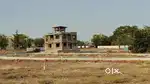 Road touch clear title plot for sale on EMI Basis