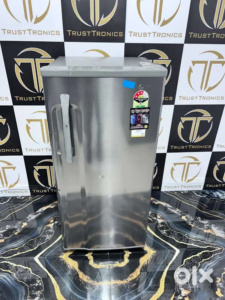 Steel colour 190ltr LG single door fridge