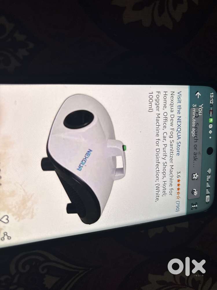 Nexqua dew fog sanitizer