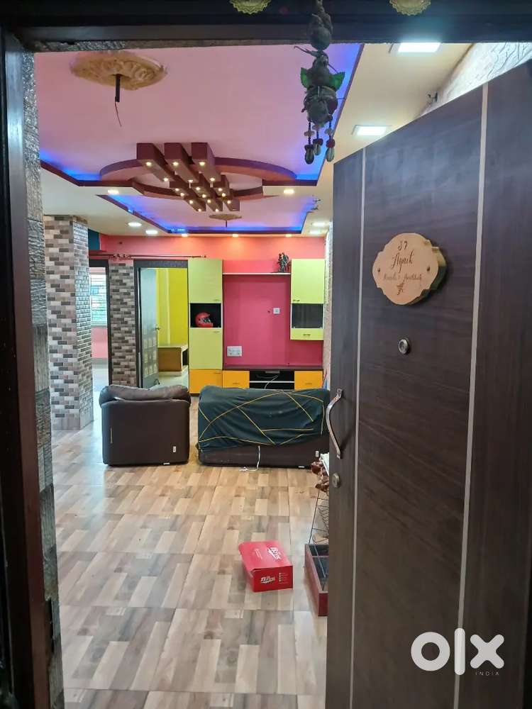 3 BHK Semi furnshed Flat for Sale at Mukundapur Prime location.