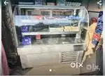 Birthday cake and mithai fridge