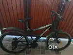 Thorn 1.0 26t 21 gear cycle with double disc brakes and front shocker