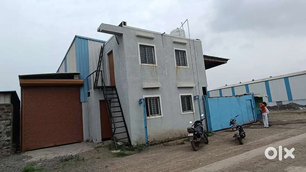 10 Ton Crane, RCC Industrial Shed 6500 sq.ft  For Rent  @ Talawade.