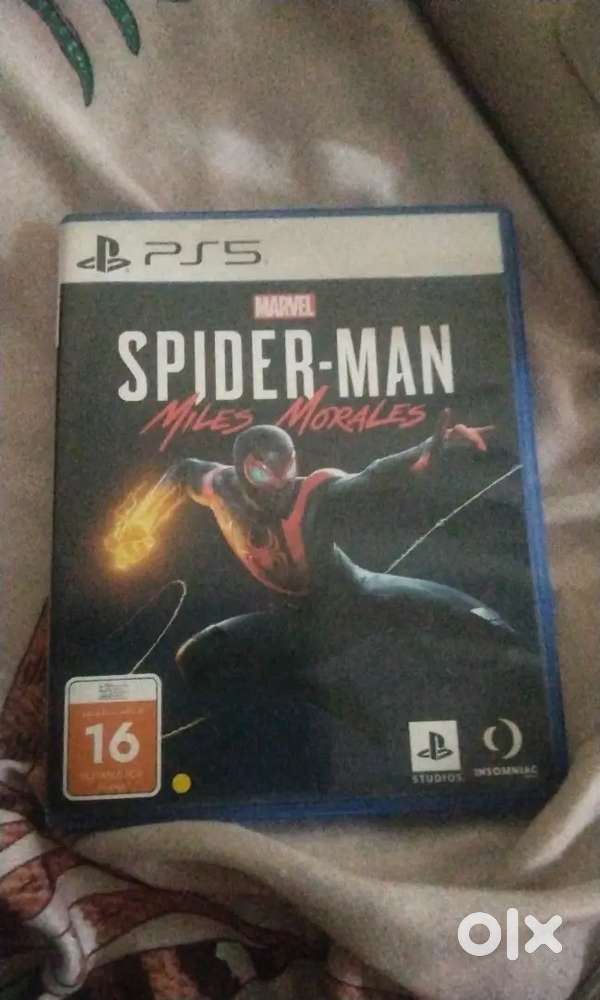 SPIDER MAN MILES MORALES( PS5 )CD FOR SALE PS