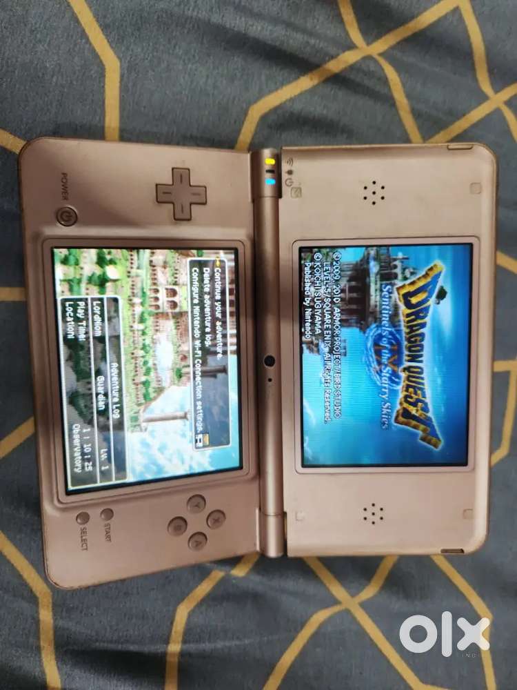 Nintendo DSi XL – Premium Rose Gold, 15hr Battery, Perfect Condition