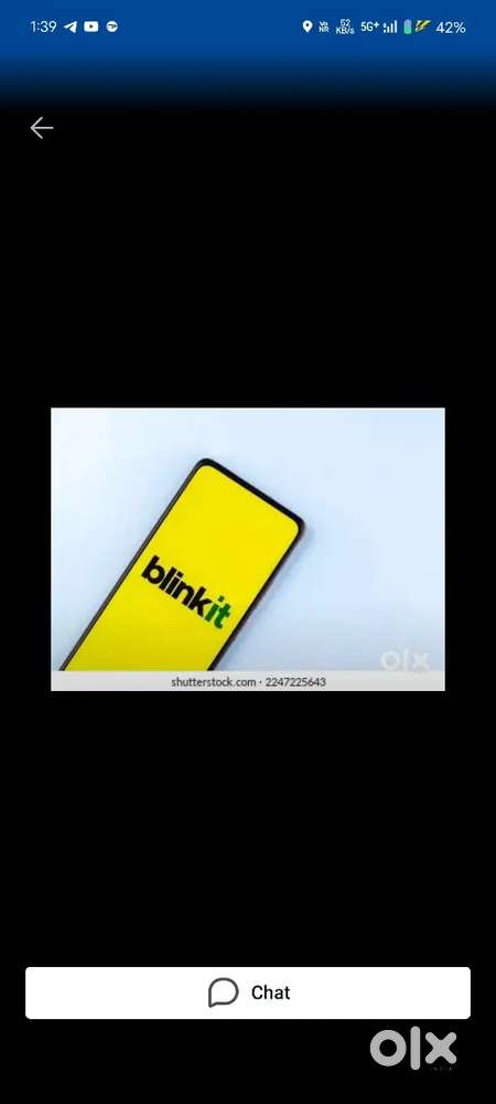 Bliknkit delevery job