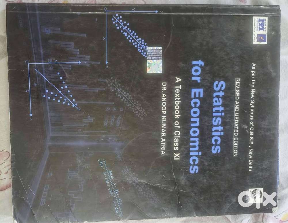 Class 11 Anoop atria statistics for economics with workbook (untouched