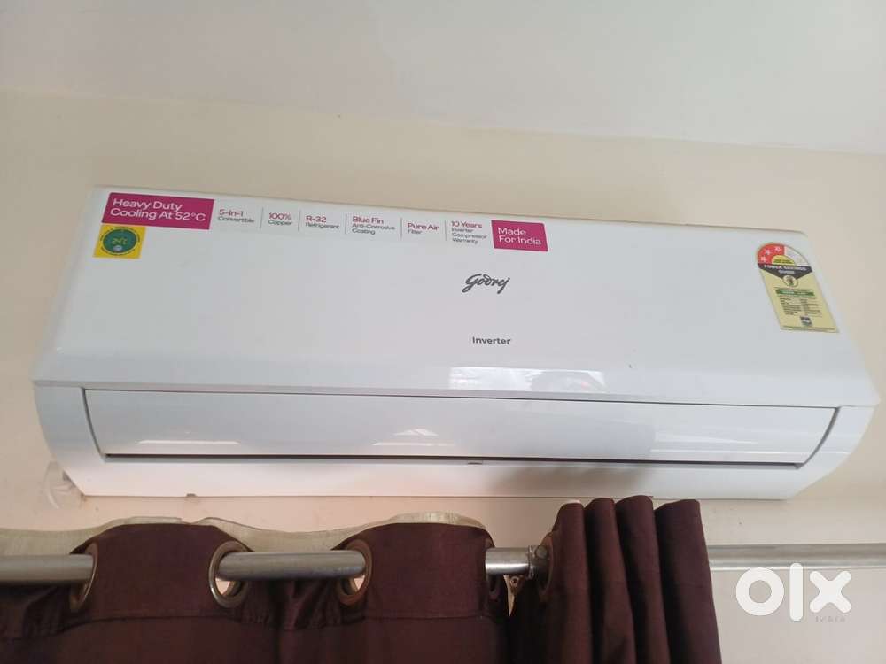 Godrej 1 Ton split AC - Bought Aug 2025, used 1 month only.(Brand new)