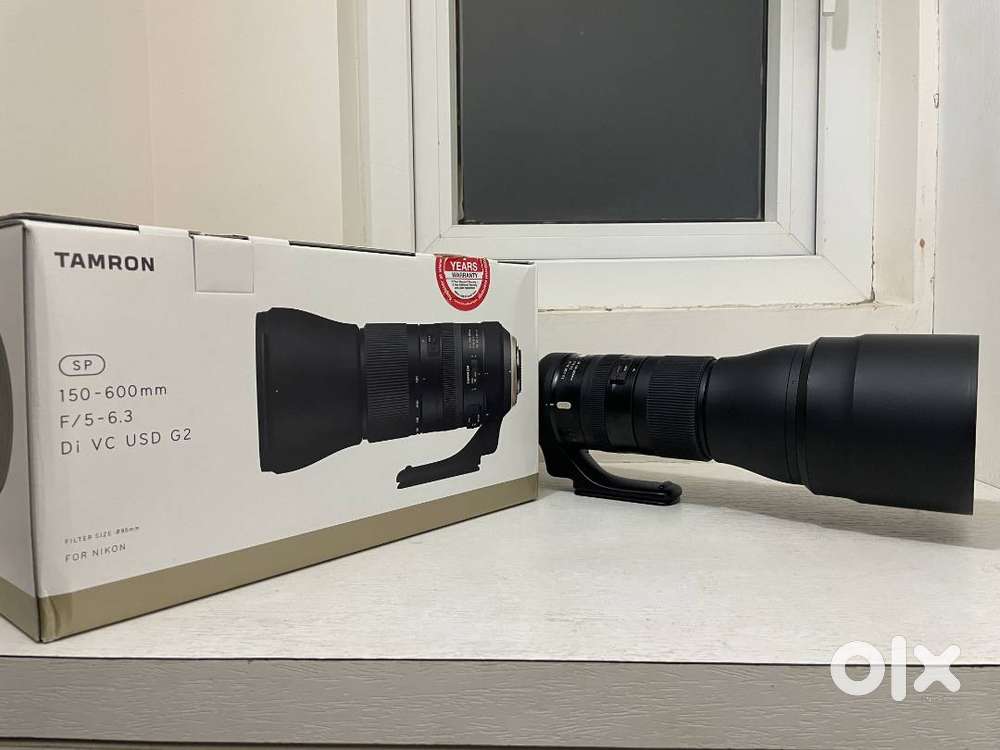 Tamron 150-600mm F/5.0-6.3  G2 Lens - Nikon mount with FTZ Adapter