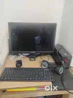 Computer set, UPS, Speaker, Computer table & Bread Toaster