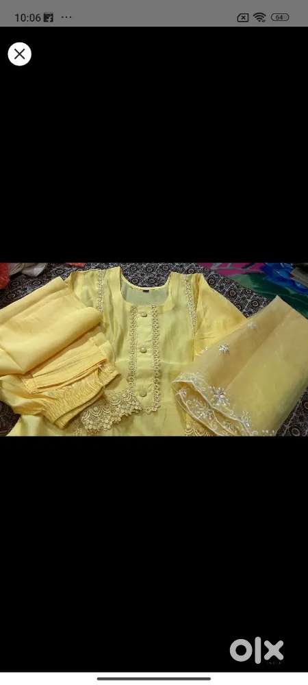 Yellow Kurti set