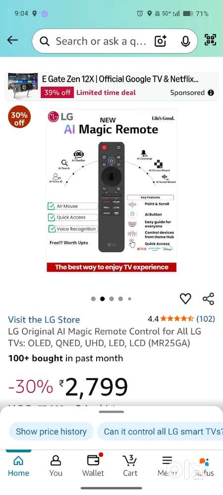 LG MAGIC REMOTE