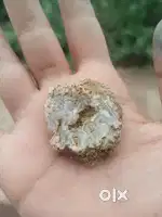A unique rock that gives the gud luck because they have 3 unique symbl