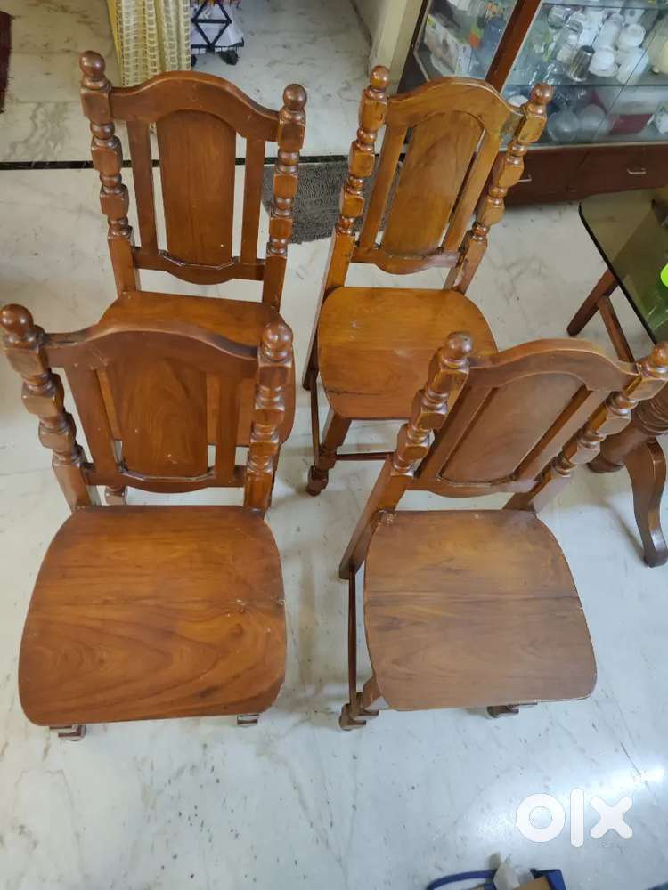 Teakwood dining chairs 4pcs +2pcs New