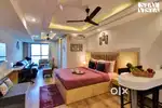 Fully furnished Studios appartment ready to move gated society with c