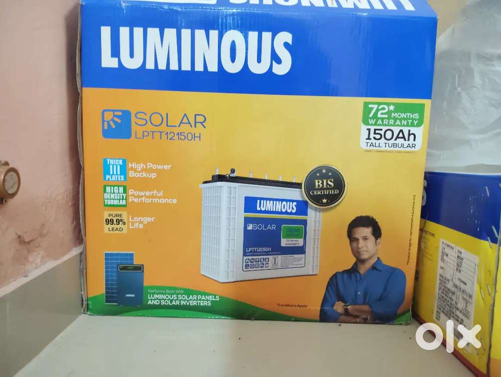 Inverter battery. New 6 month old with bill & Warranty