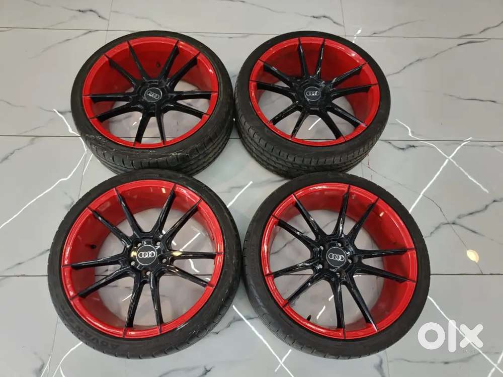 Mint condition 19 inch alloy with tyre for sell. Just run 3k to 4k km