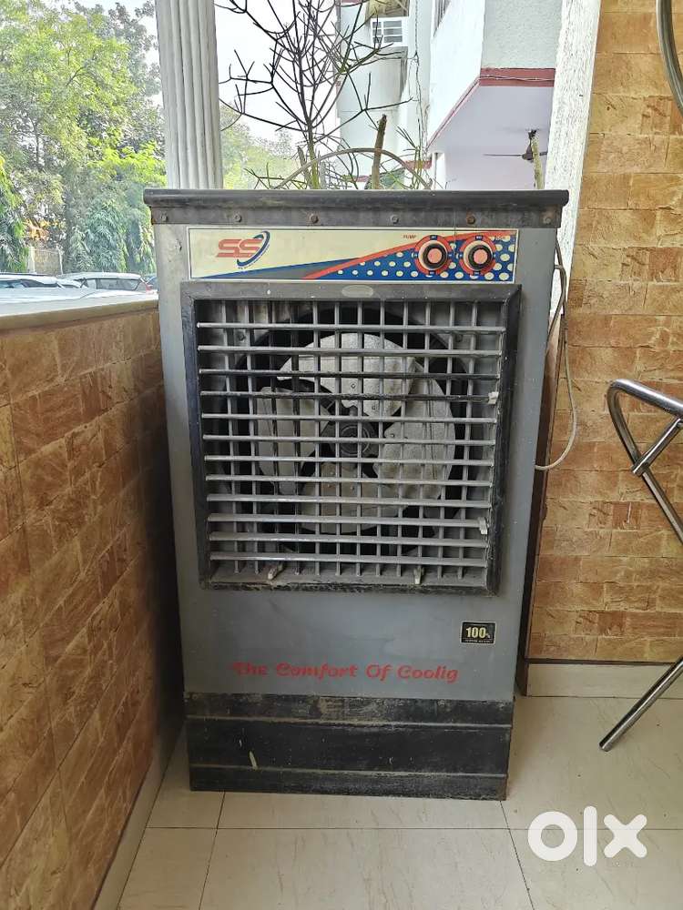 SS Air Cooler – 100L Capacity, Heavy-Duty and Reliable