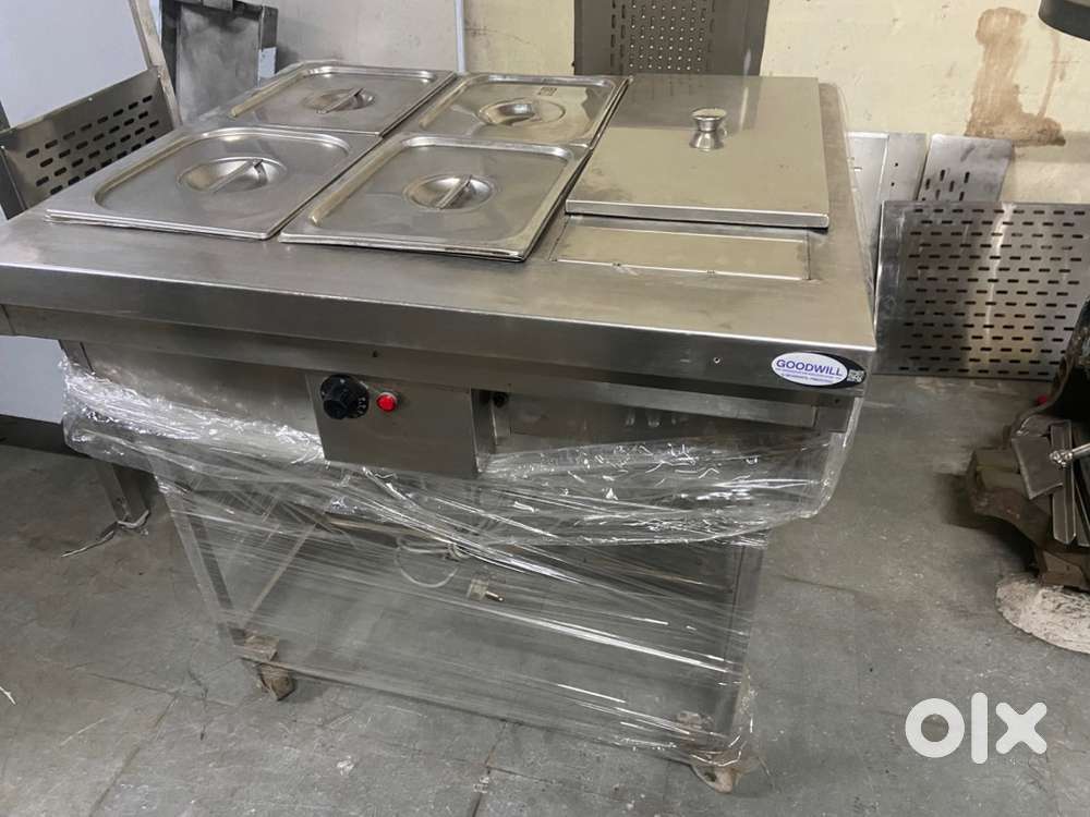 Bain marie or food warmer available