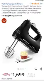 Hand mixer