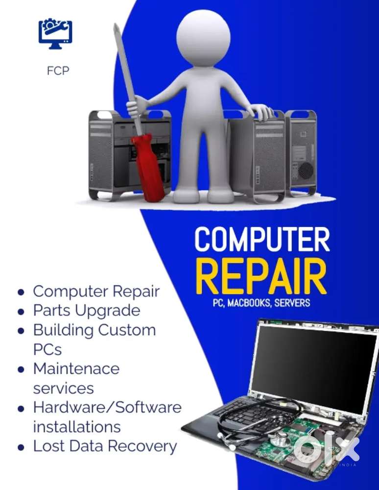 Computer repair and laptop repair home services