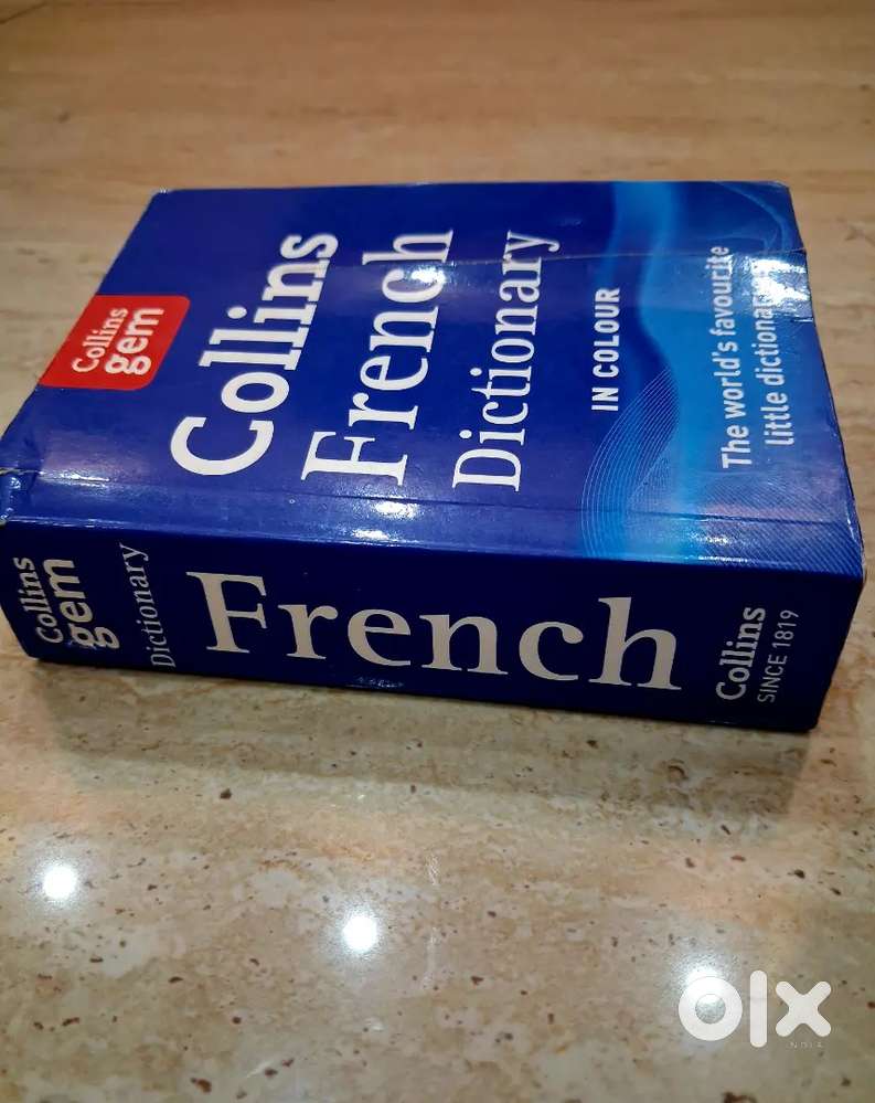 Unused french dictionary