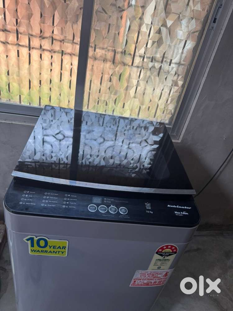 Fully automatic top load 7.5kg