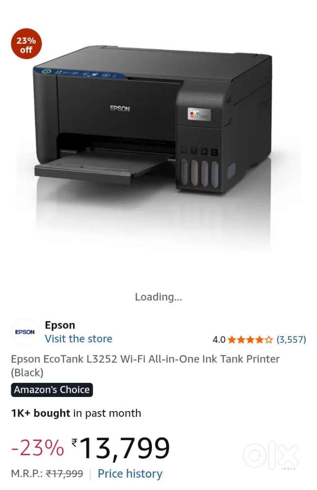 Epson 3150 wifi printer