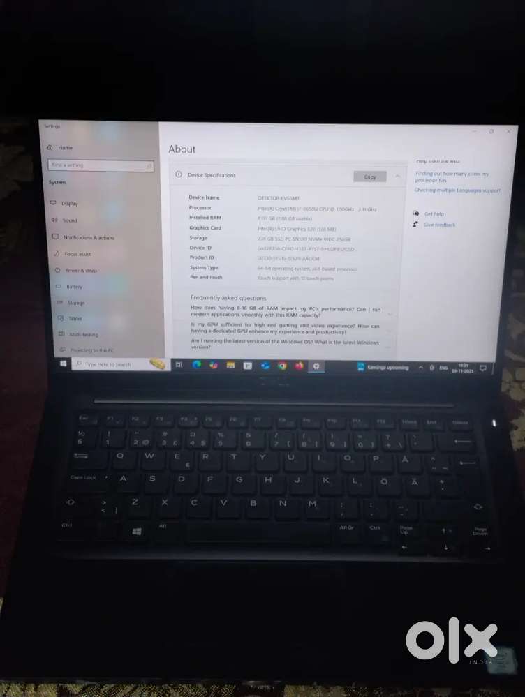 Dell laptop