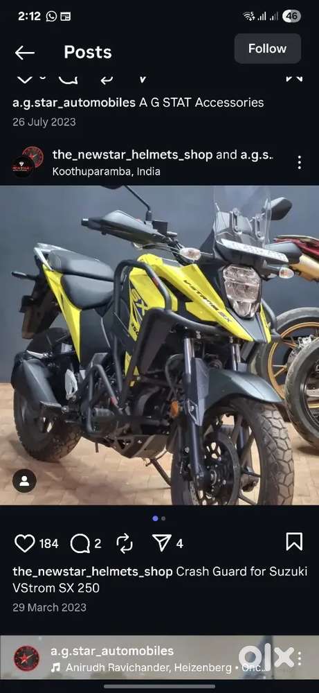 Male candidate want for a Helmet shop.