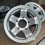 15 inch 160 pcd 5 holes less used alloys.4 nos.