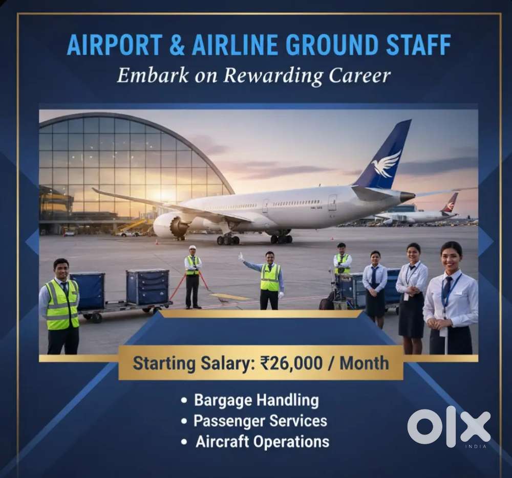 Airport and airlines ground staff